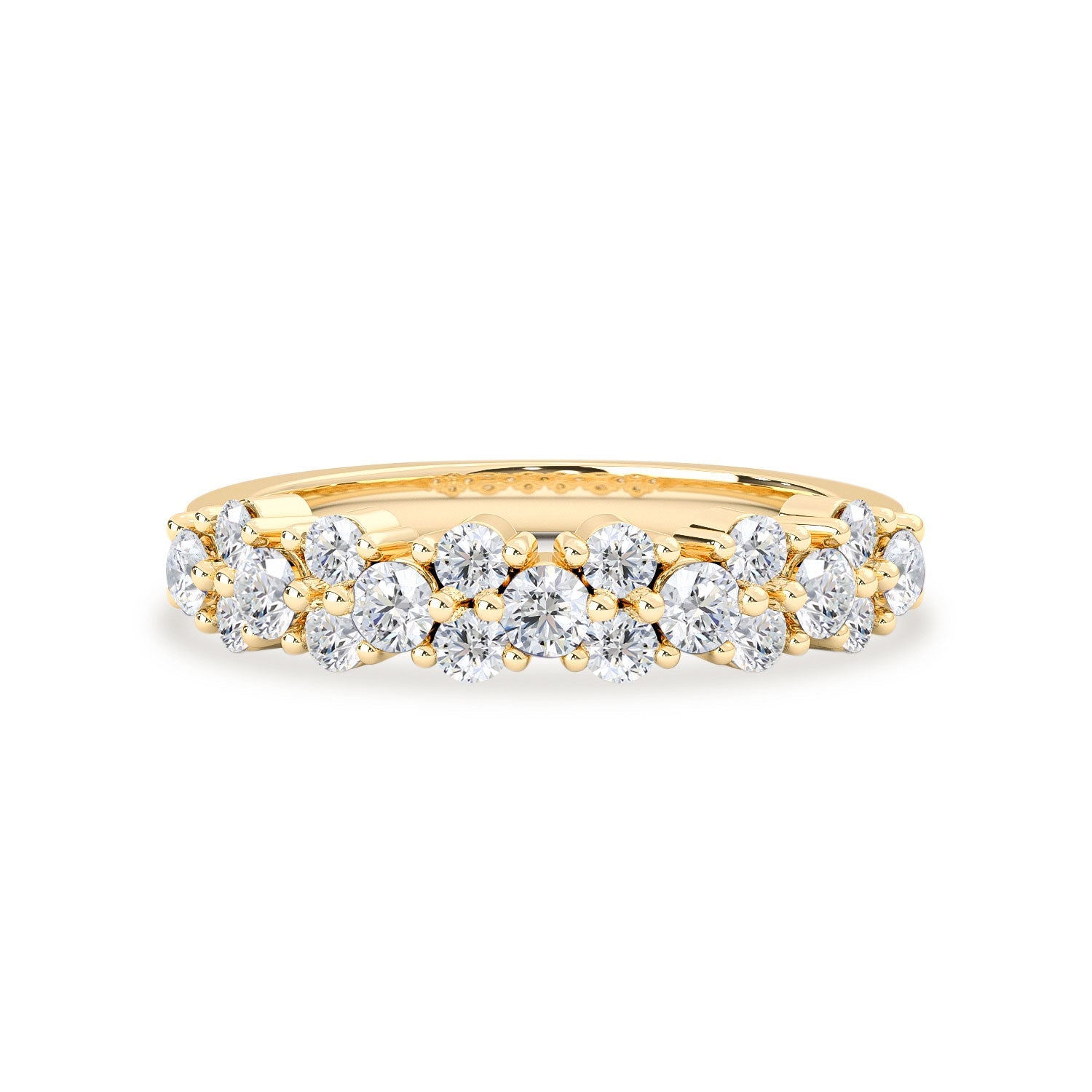 Hemera Eternity Ring, Moissanite/Lab Grown Diamond