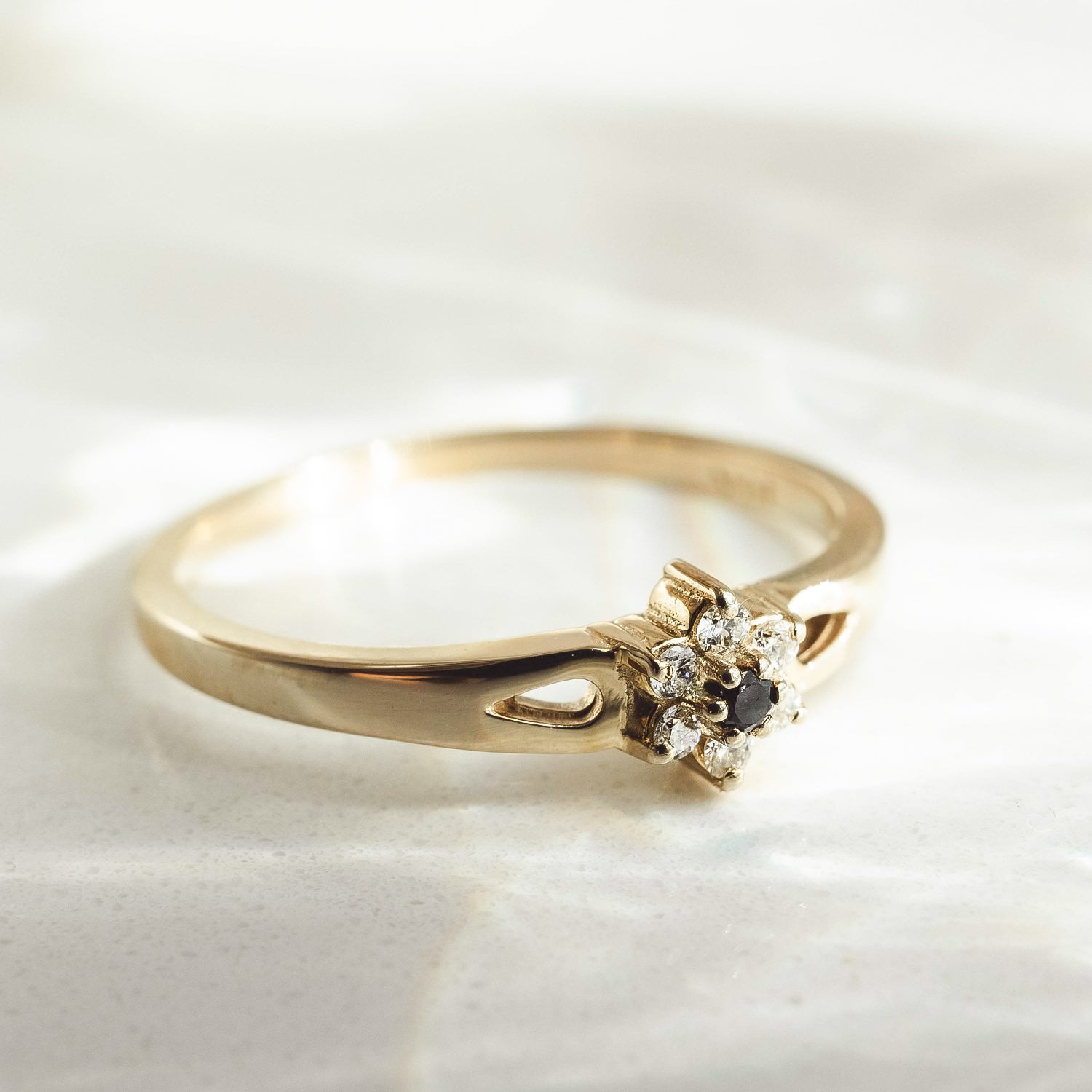 The Blooming Elegance Ring: Lab Grown Diamond Edition