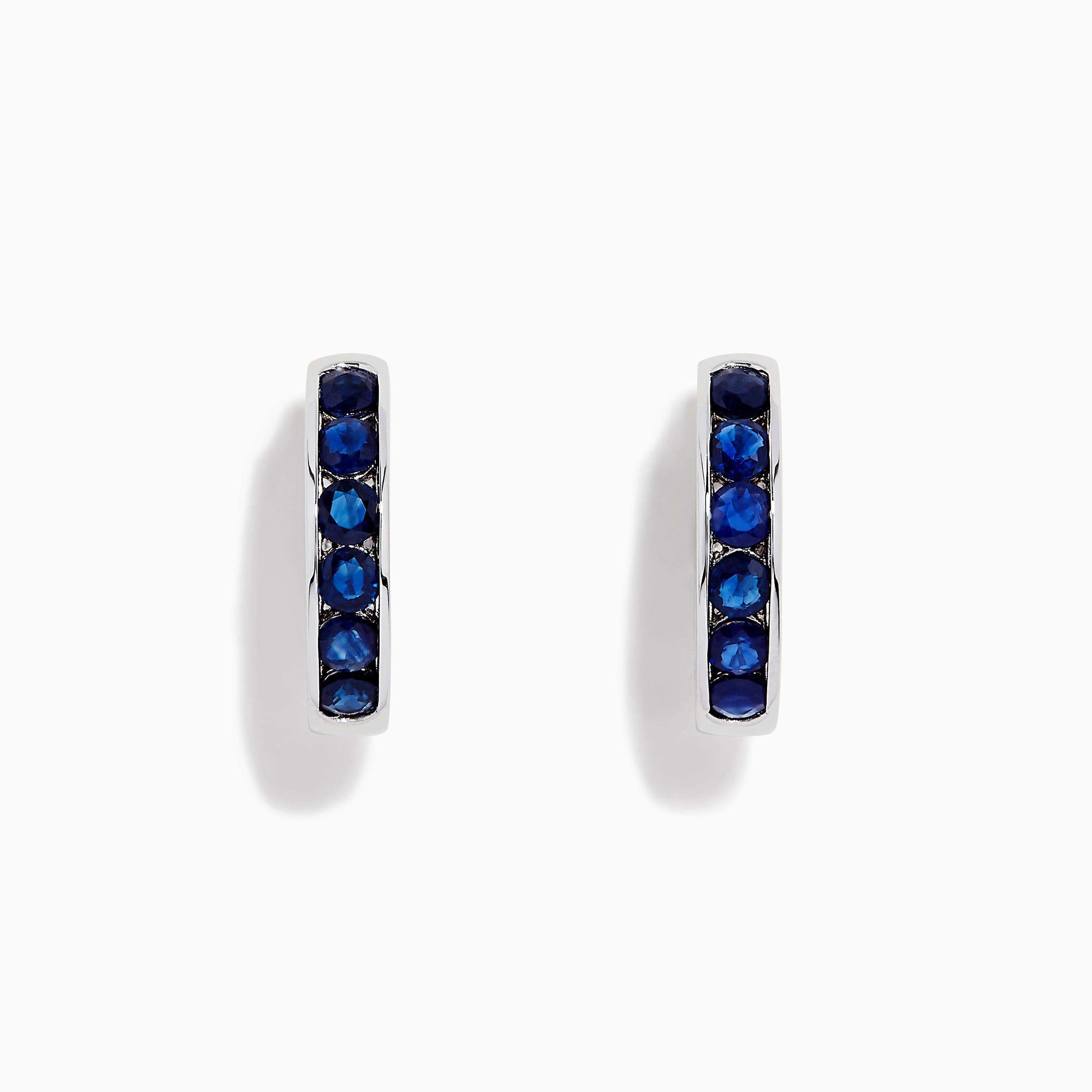 14K solid gold diamond hoop earrings for women with brilliant round-cut diamonds, perfect for luxury everyday wear.