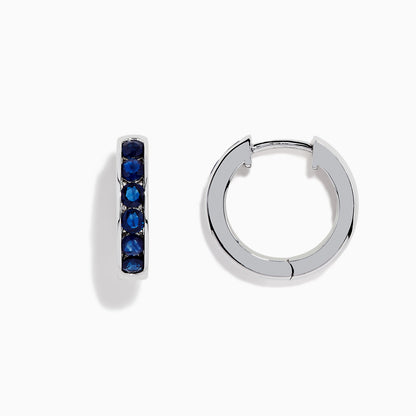 14K solid gold diamond hoop earrings for women with brilliant round-cut diamonds, perfect for luxury everyday wear.