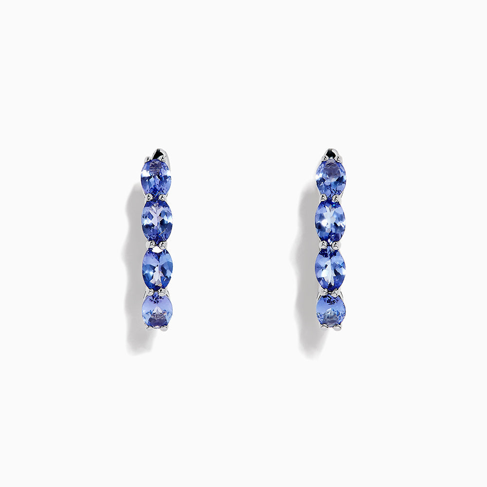 14K solid gold diamond hoop earrings for women with brilliant round-cut diamonds, perfect for luxury everyday wear.