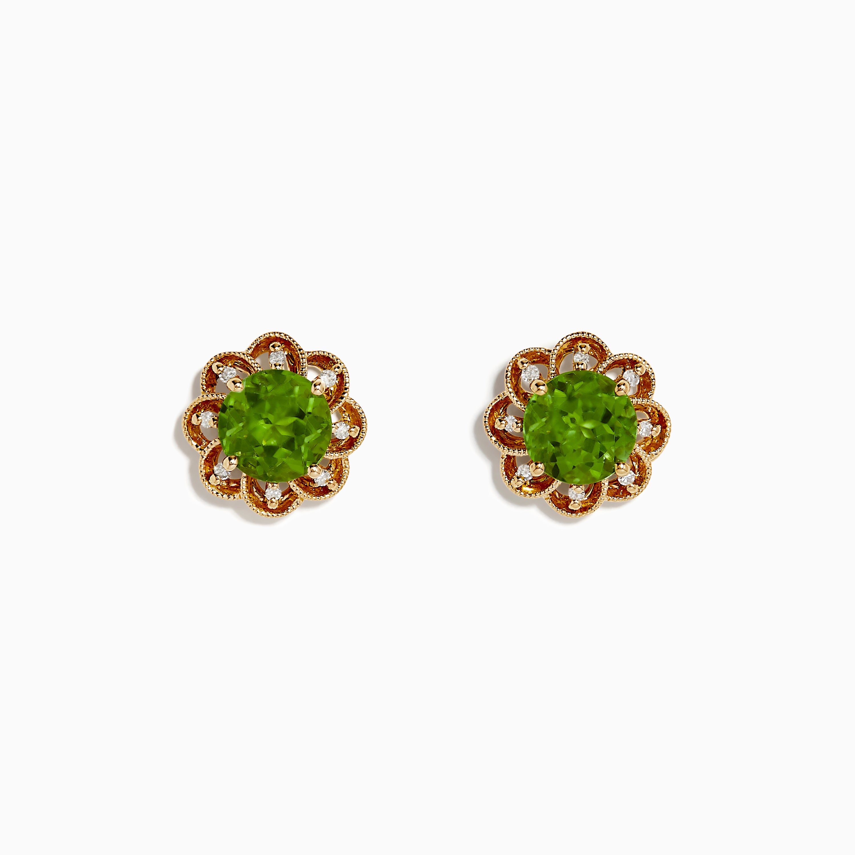 14K solid gold diamond hoop earrings for women with brilliant round-cut diamonds, perfect for luxury everyday wear.