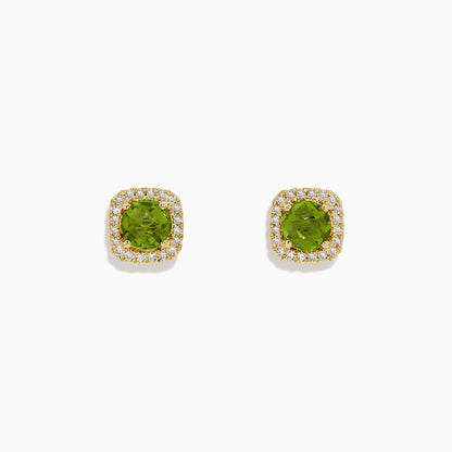 14K solid gold diamond hoop earrings for women with brilliant round-cut diamonds, perfect for luxury everyday wear.