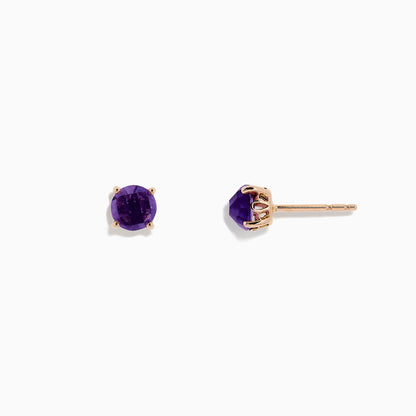 14K solid gold diamond hoop earrings for women with brilliant round-cut diamonds, perfect for luxury everyday wear.