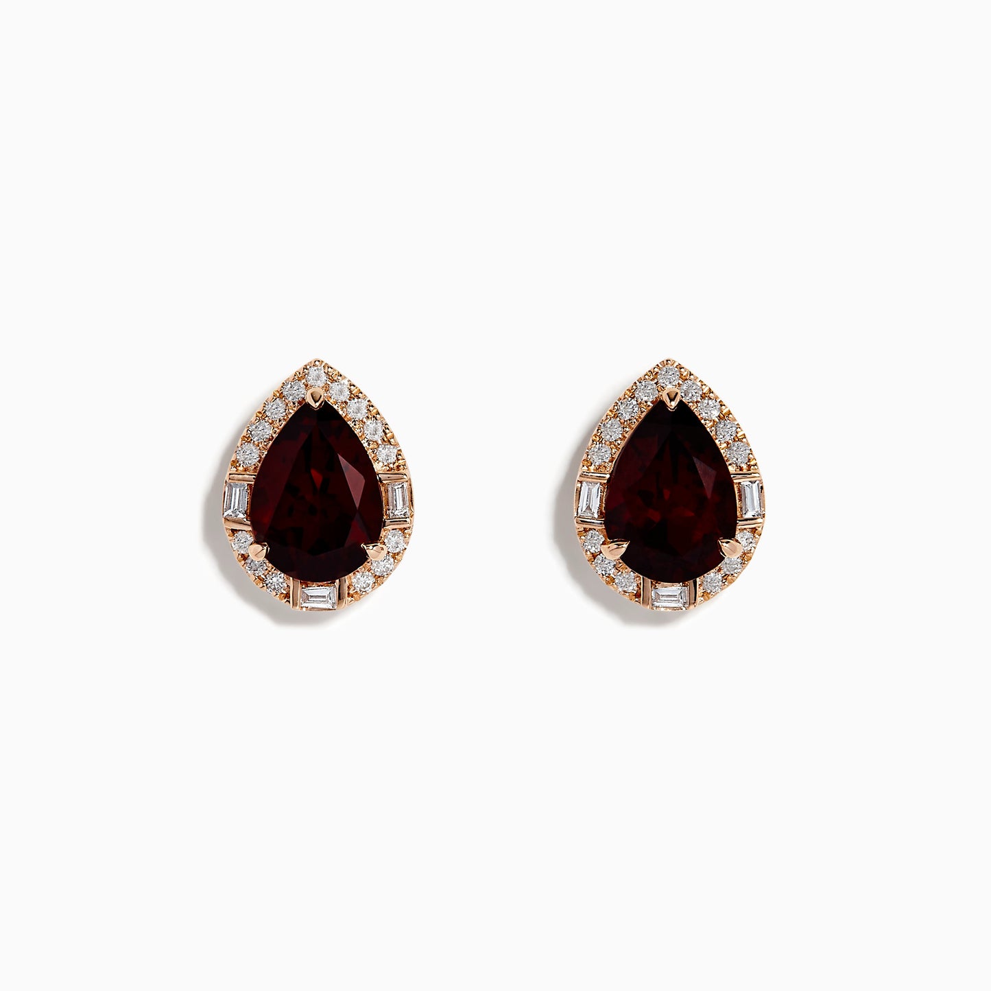 14K solid gold diamond hoop earrings for women with brilliant round-cut diamonds, perfect for luxury everyday wear.