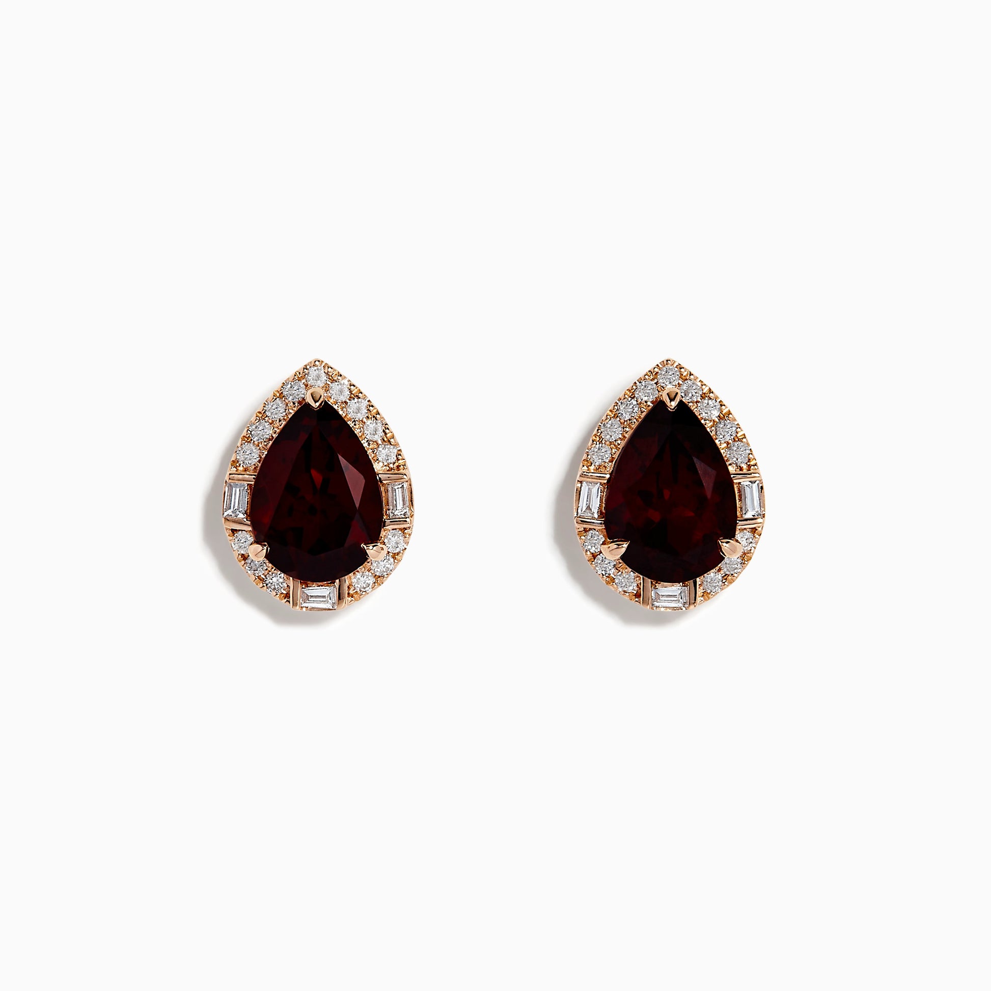 14K solid gold diamond hoop earrings for women with brilliant round-cut diamonds, perfect for luxury everyday wear.