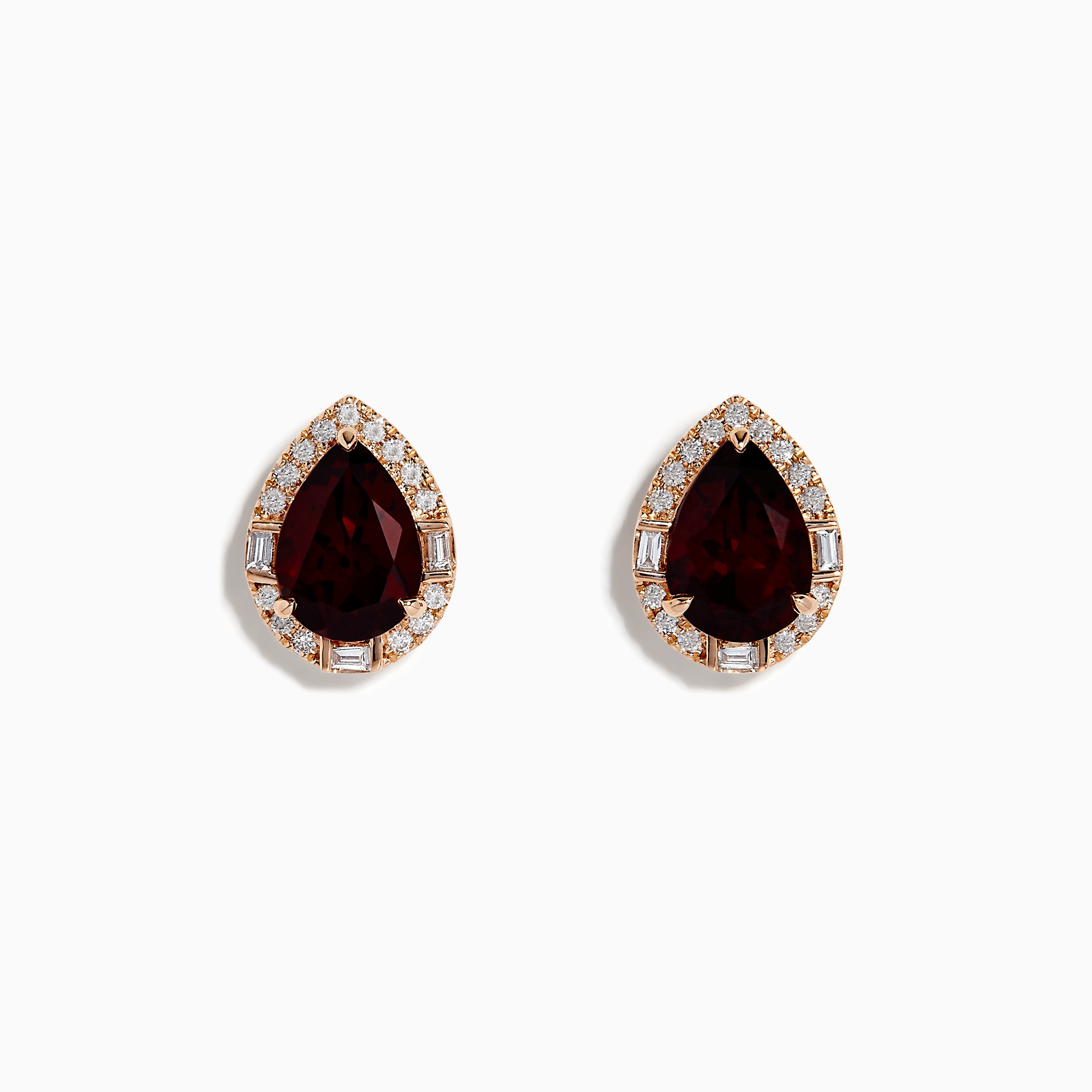 14K solid gold diamond hoop earrings for women with brilliant round-cut diamonds, perfect for luxury everyday wear.