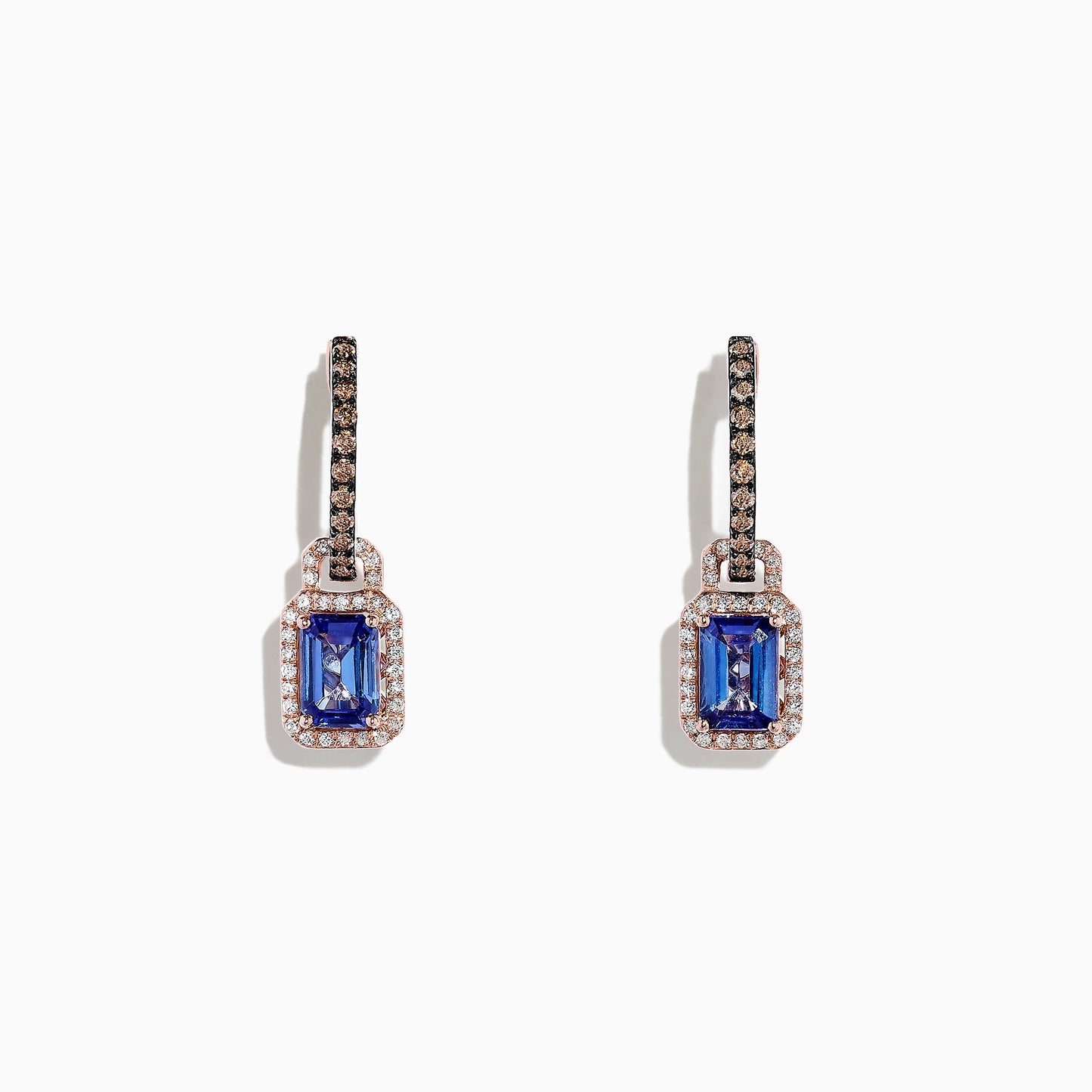 14K solid gold diamond hoop earrings for women with brilliant round-cut diamonds, perfect for luxury everyday wear.
