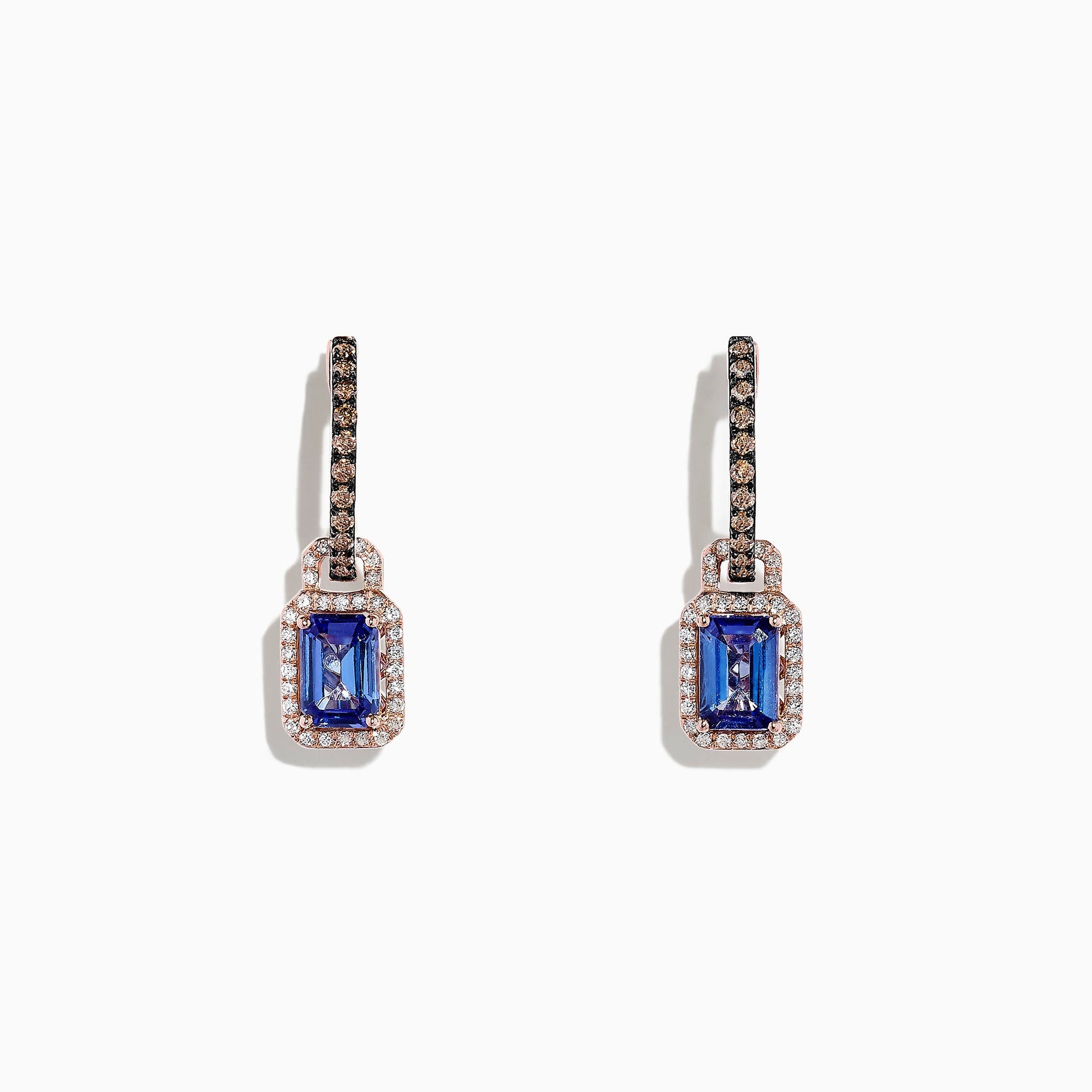 14K solid gold diamond hoop earrings for women with brilliant round-cut diamonds, perfect for luxury everyday wear.