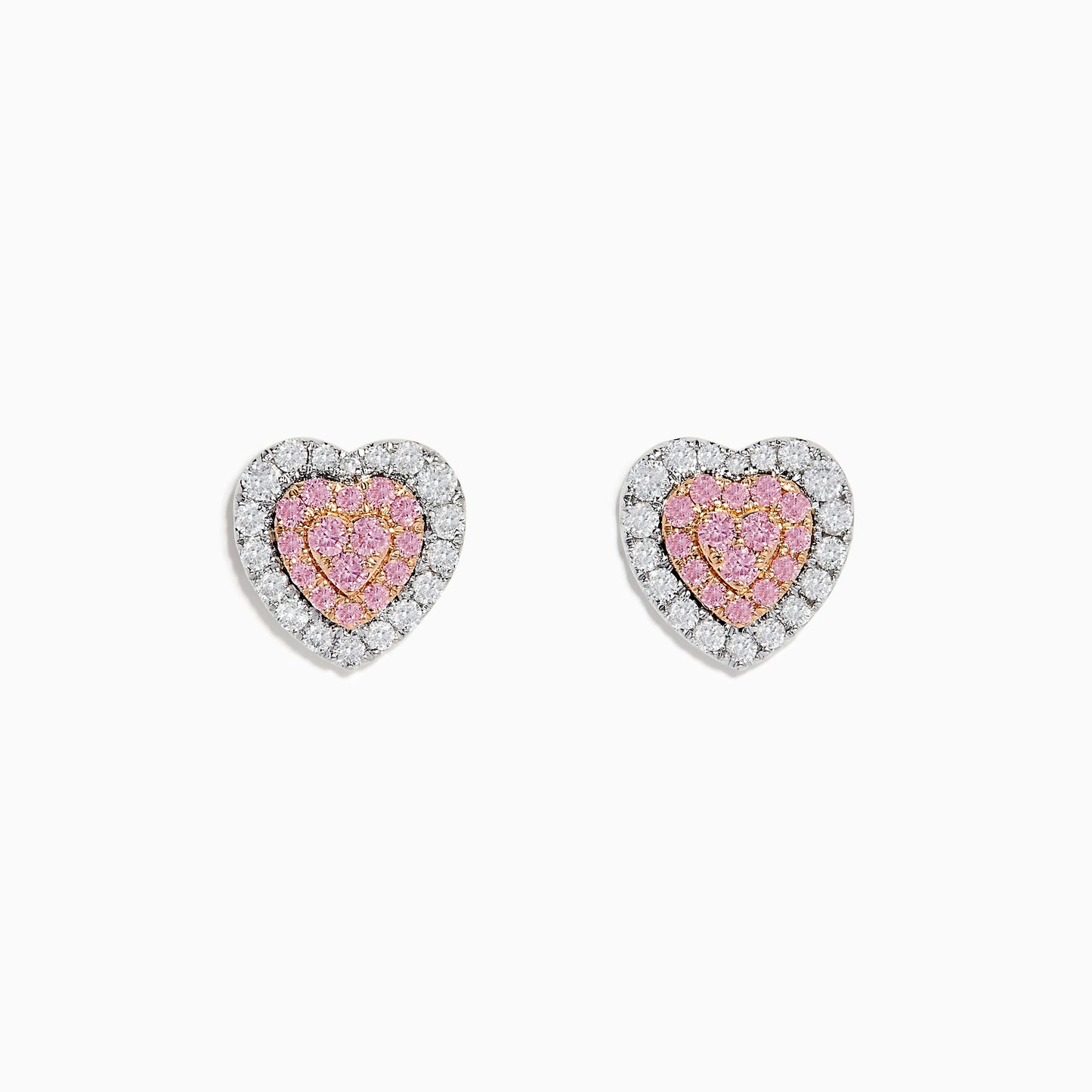 14K solid gold diamond hoop earrings for women with brilliant round-cut diamonds, perfect for luxury everyday wear.