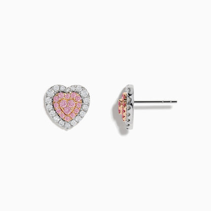 14K solid gold diamond hoop earrings for women with brilliant round-cut diamonds, perfect for luxury everyday wear.