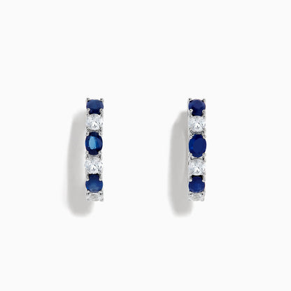 14K solid gold diamond hoop earrings for women with brilliant round-cut diamonds, perfect for luxury everyday wear.