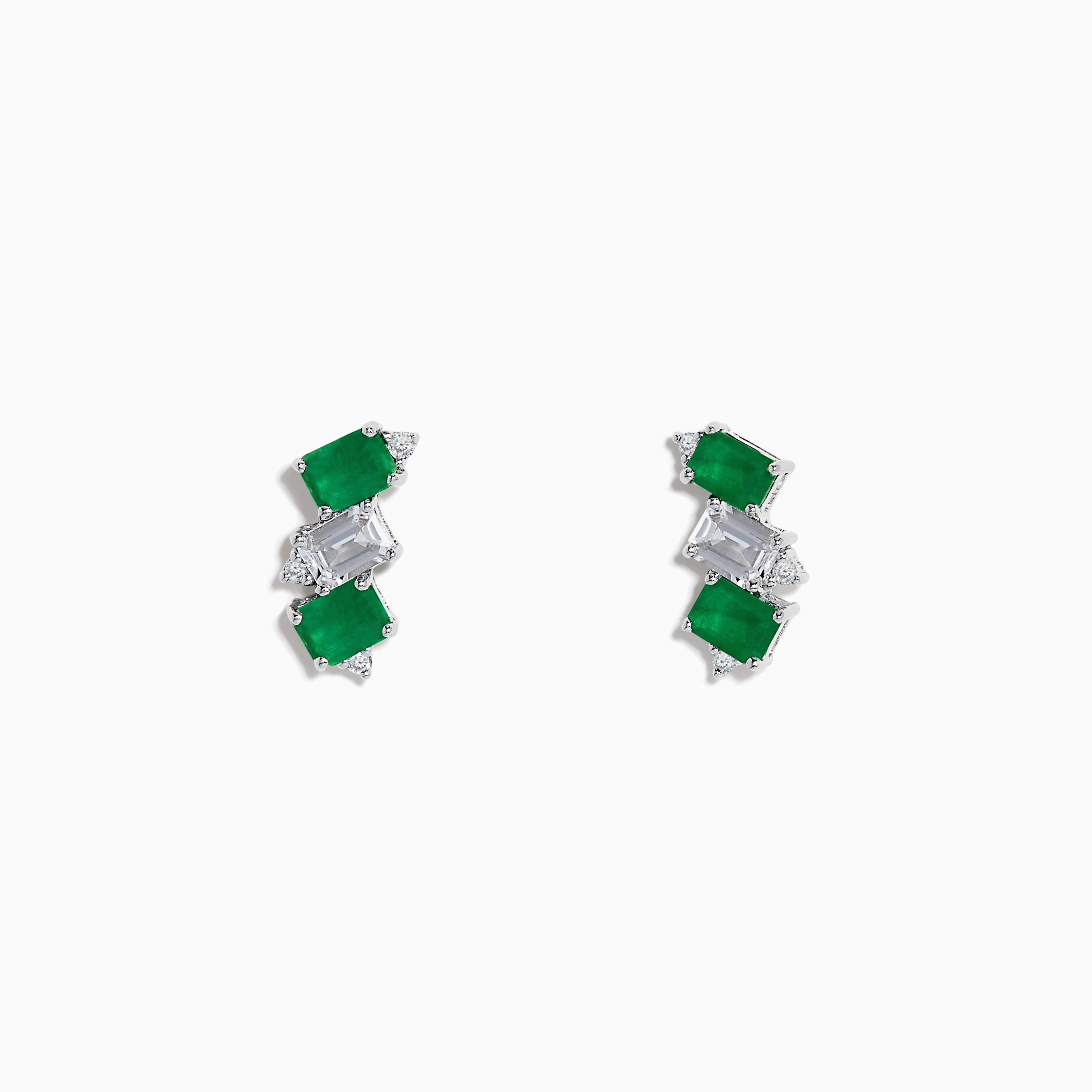 14K solid gold diamond hoop earrings for women with brilliant round-cut diamonds, perfect for luxury everyday wear.