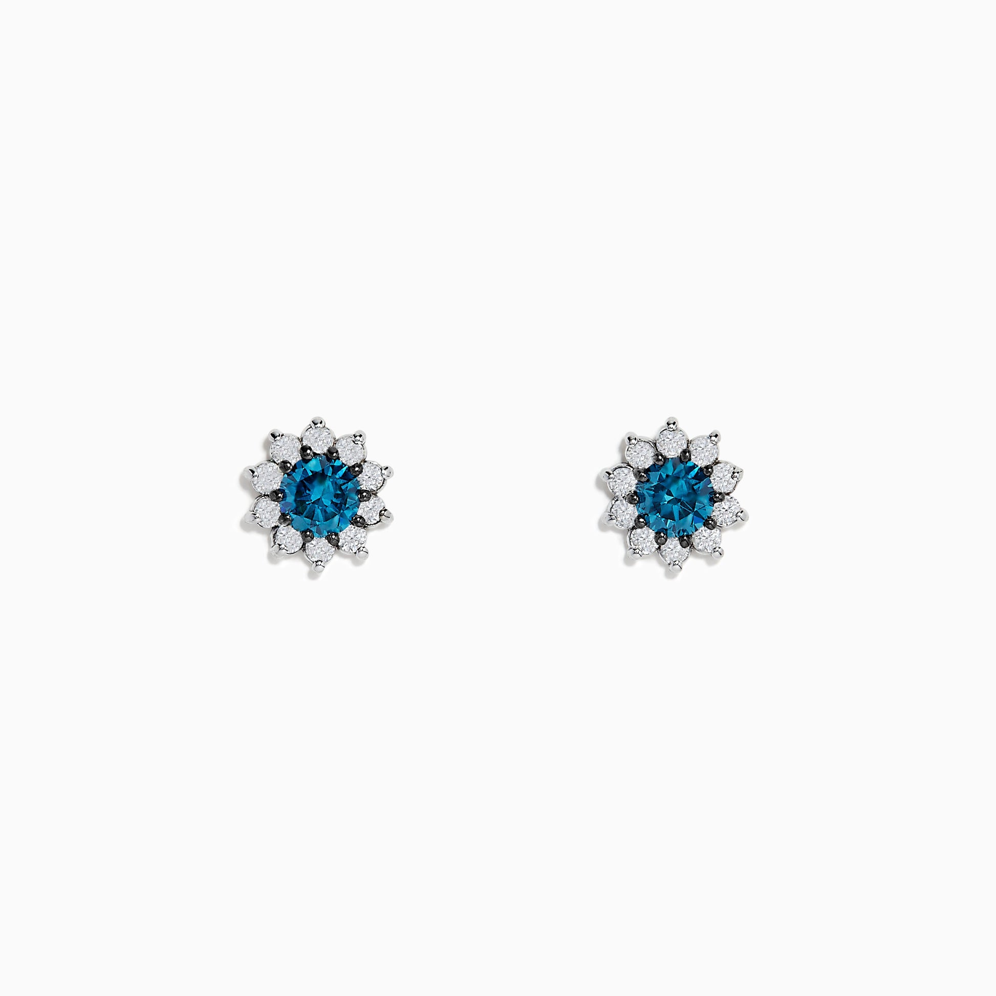 14K solid gold diamond hoop earrings for women with brilliant round-cut diamonds, perfect for luxury everyday wear.