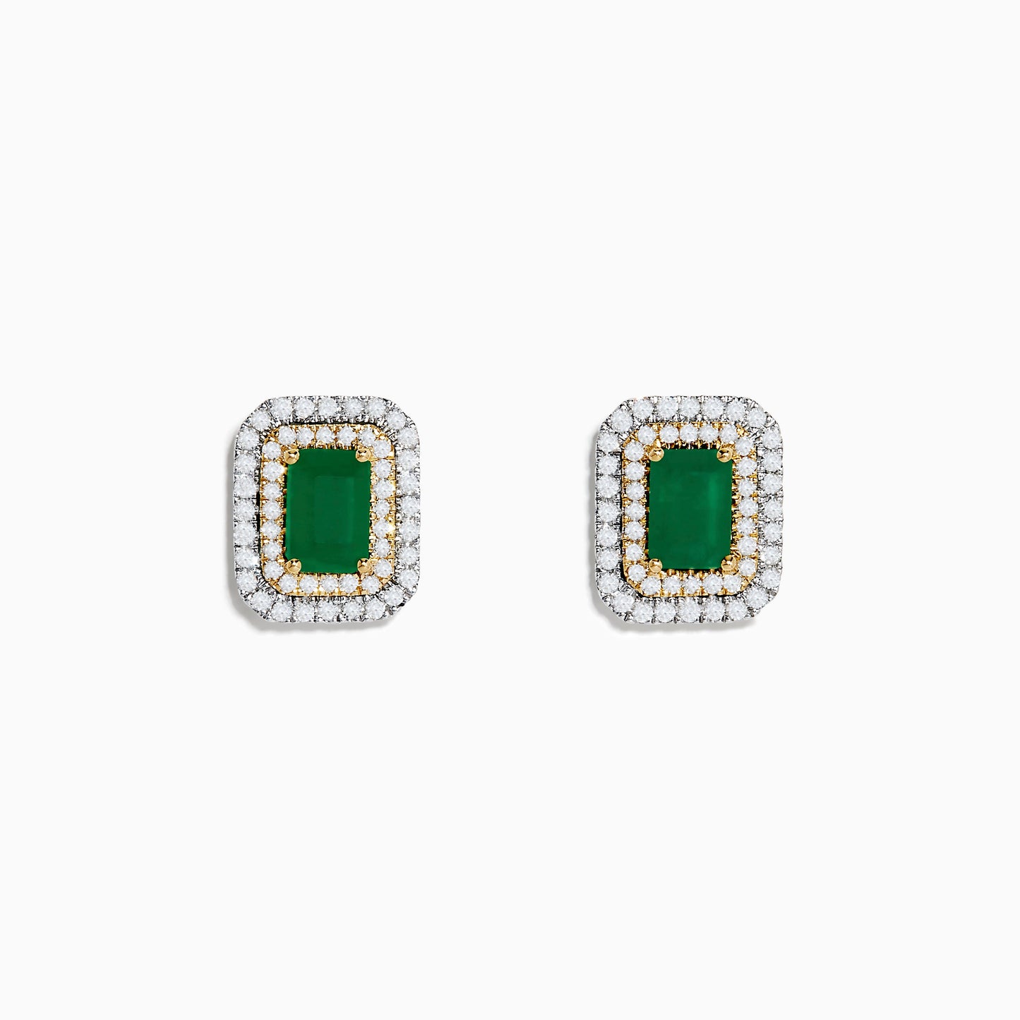 14K solid gold diamond hoop earrings for women with brilliant round-cut diamonds, perfect for luxury everyday wear.