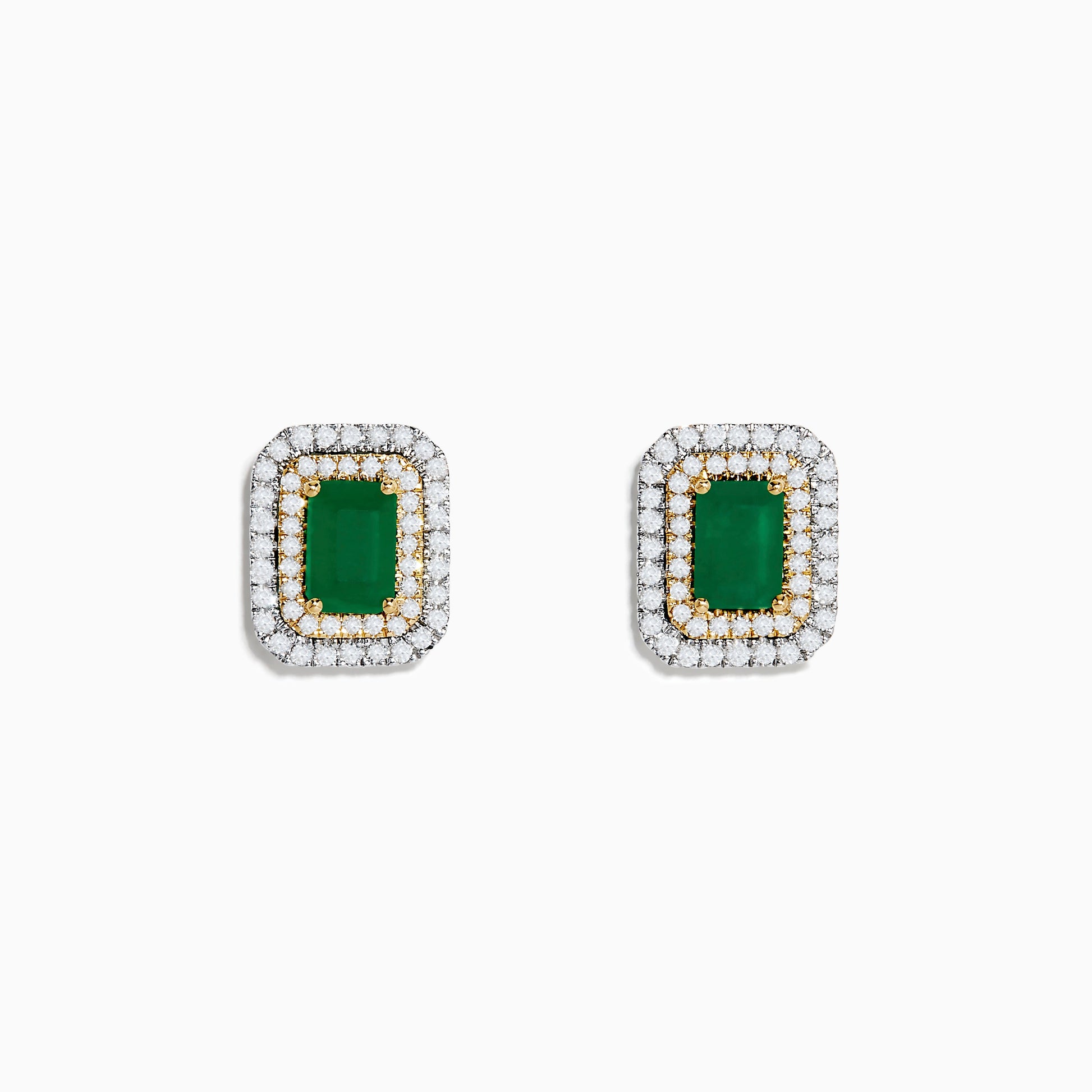 14K solid gold diamond hoop earrings for women with brilliant round-cut diamonds, perfect for luxury everyday wear.
