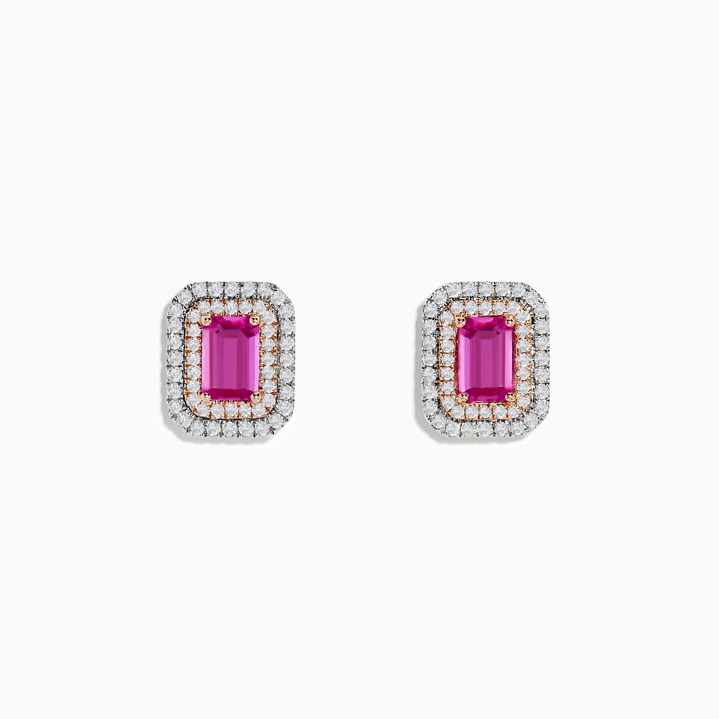 14K solid gold diamond hoop earrings for women with brilliant round-cut diamonds, perfect for luxury everyday wear.