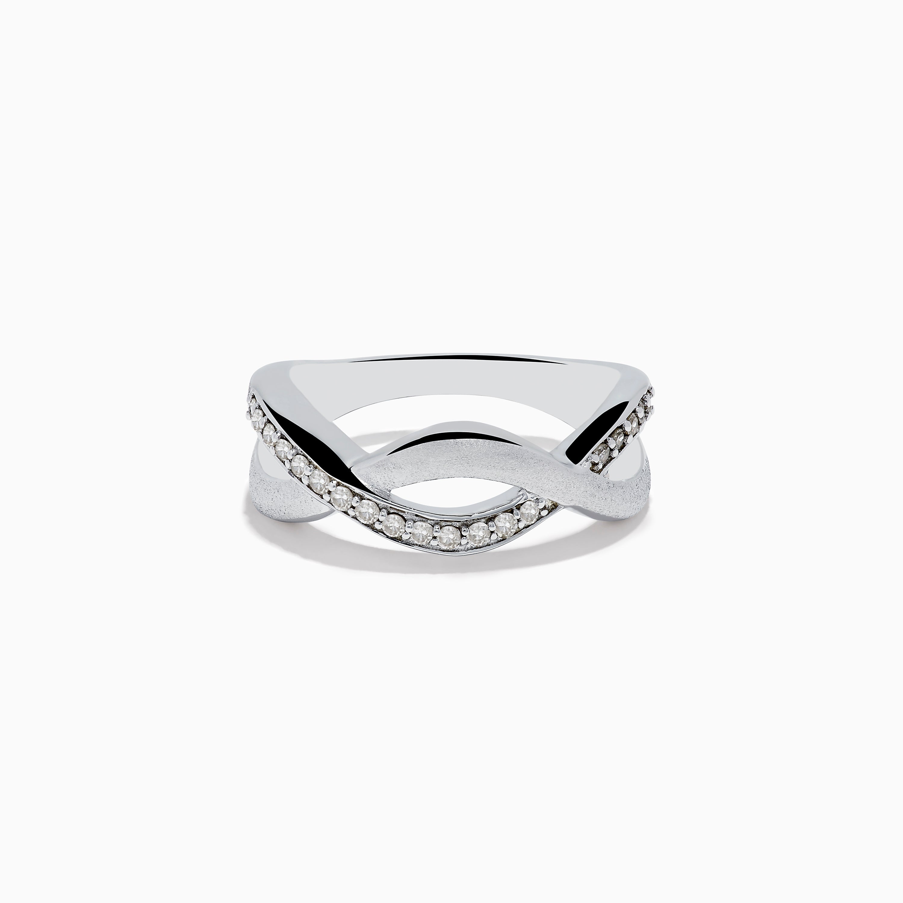 925 Sterling Silver Diamond Ring