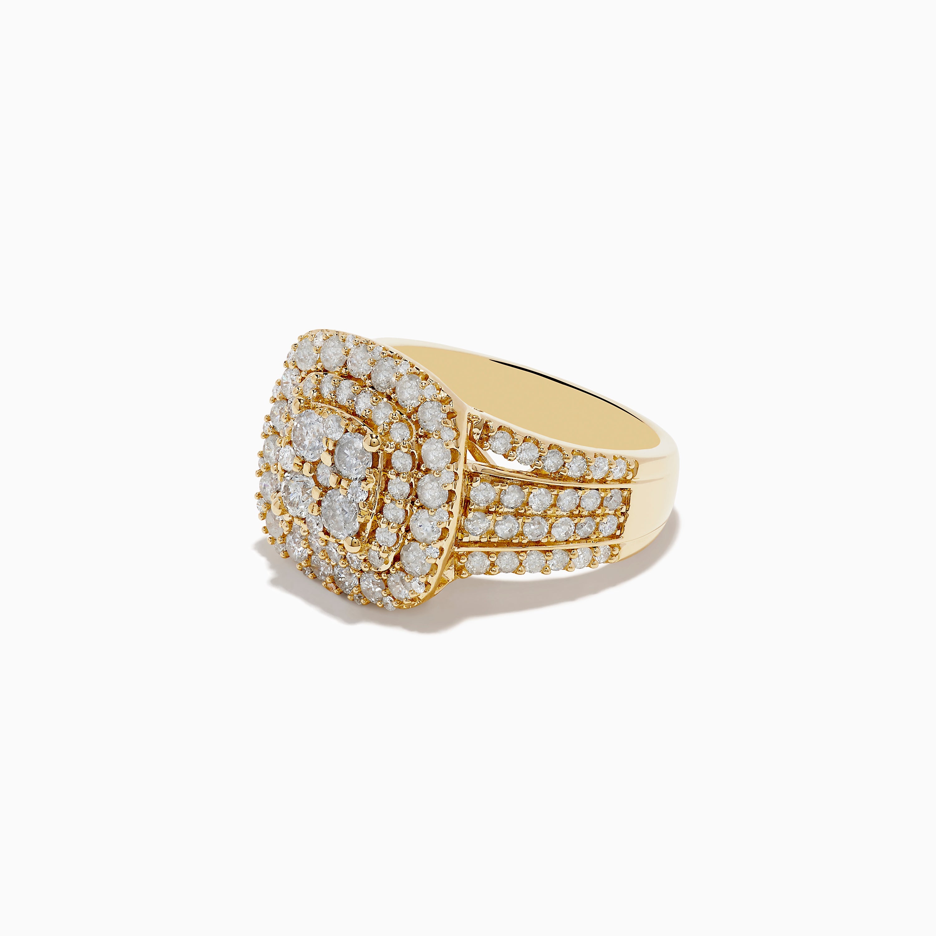 14K Yellow Gold Diamond Ring