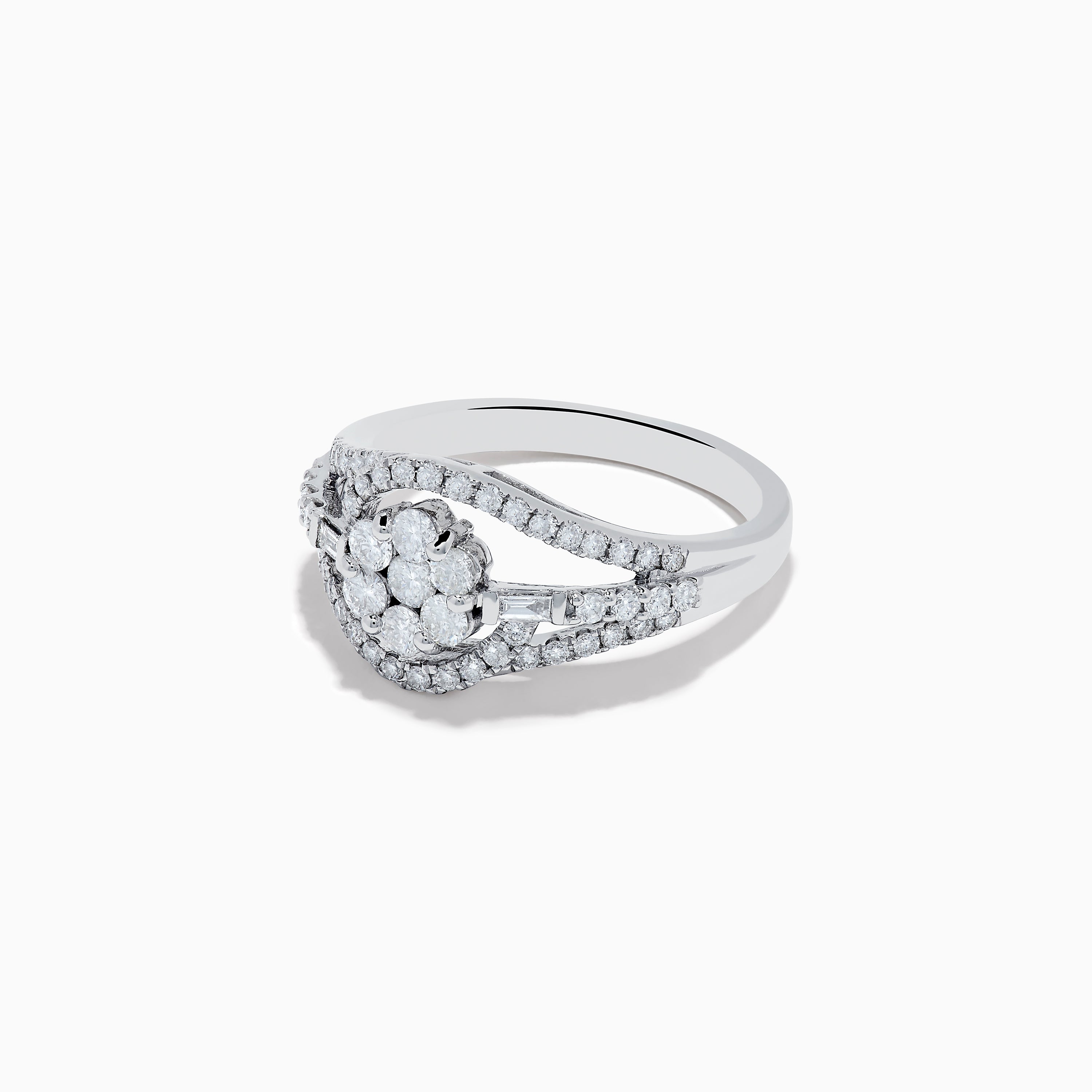 Bouquet 14K White Gold Diamond Ring