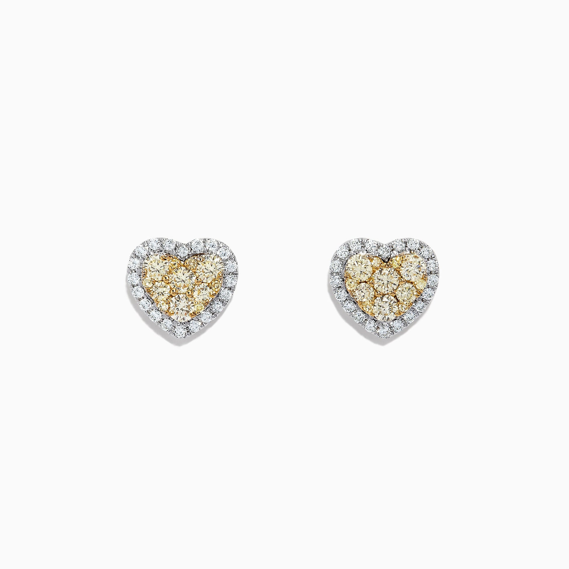 14K solid gold diamond hoop earrings for women with brilliant round-cut diamonds, perfect for luxury everyday wear.
