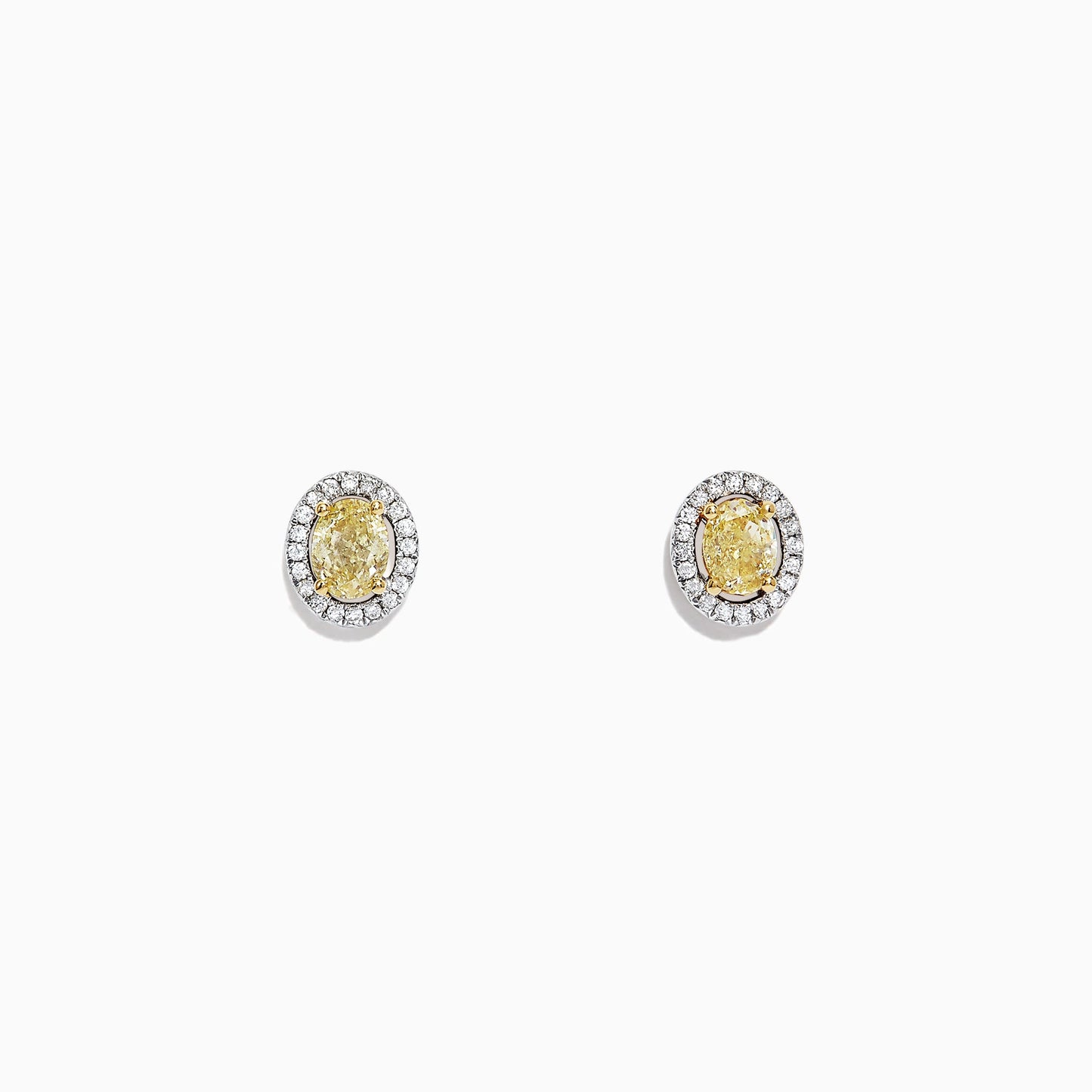 14K solid gold diamond hoop earrings for women with brilliant round-cut diamonds, perfect for luxury everyday wear.