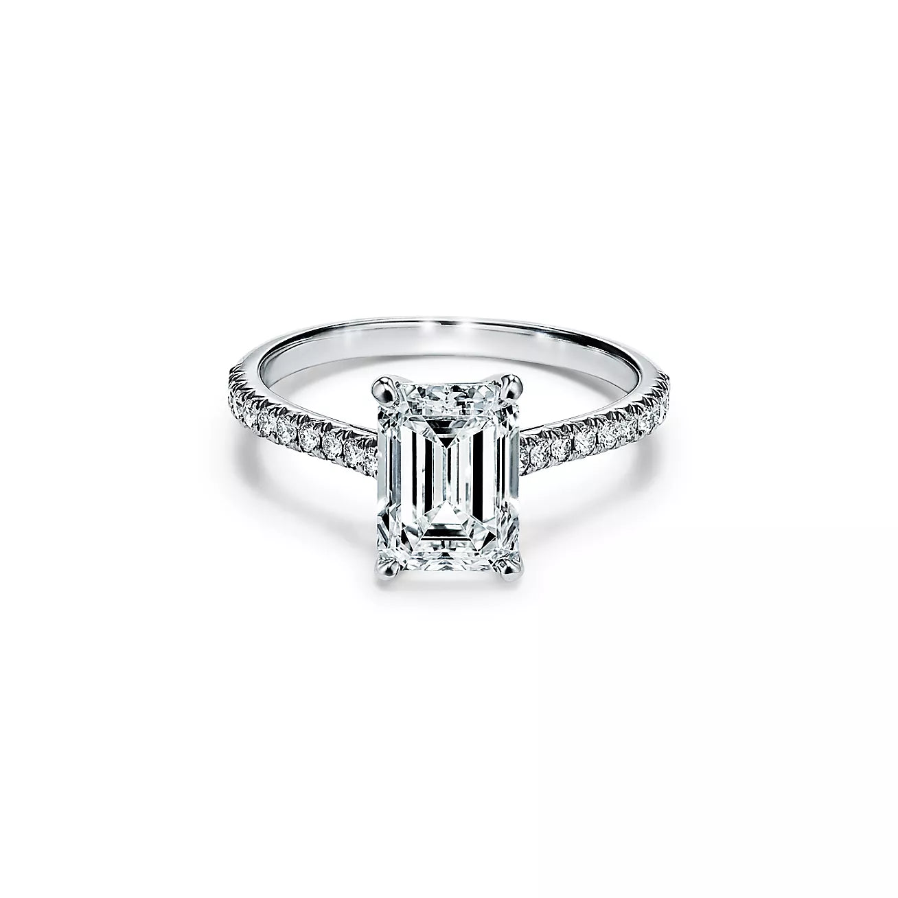 Emerald-cut Engagement Ring