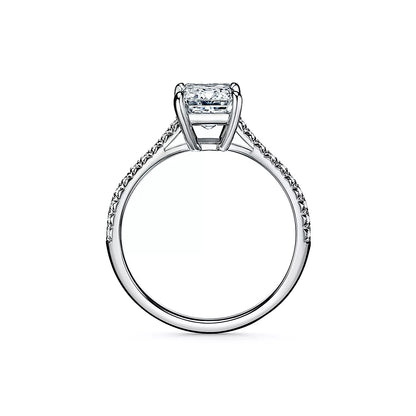 Emerald-cut Engagement Ring