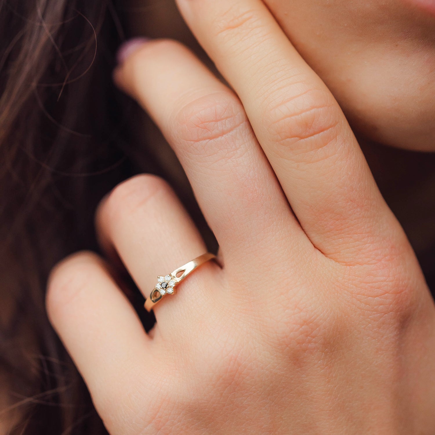 The Blooming Elegance Ring: Lab Grown Diamond Edition