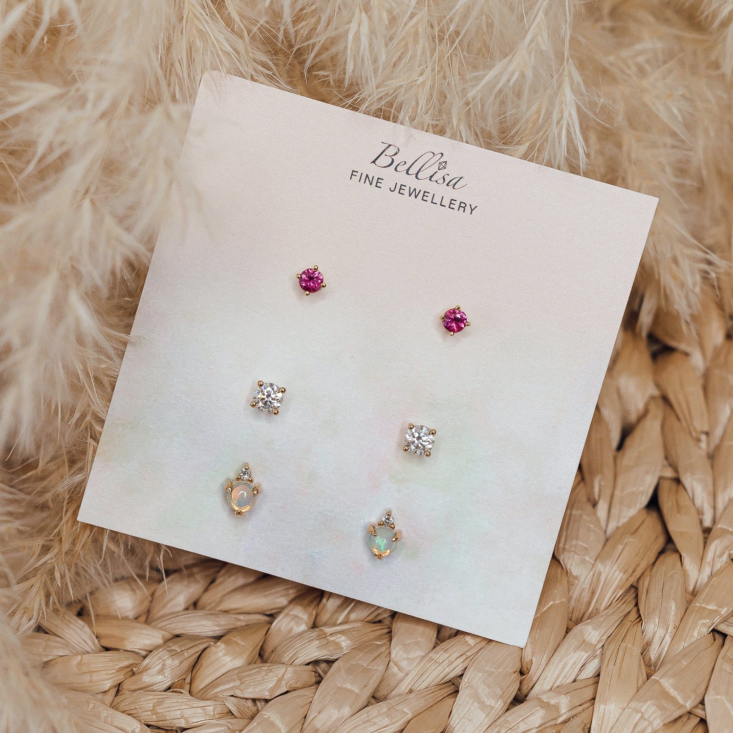 14K solid gold diamond hoop earrings for women with brilliant round-cut diamonds, perfect for luxury everyday wear.