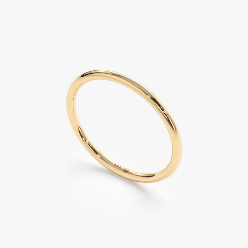 Gold ring Rose Gold, and Silver Rings – Elegant, Handcrafted Design