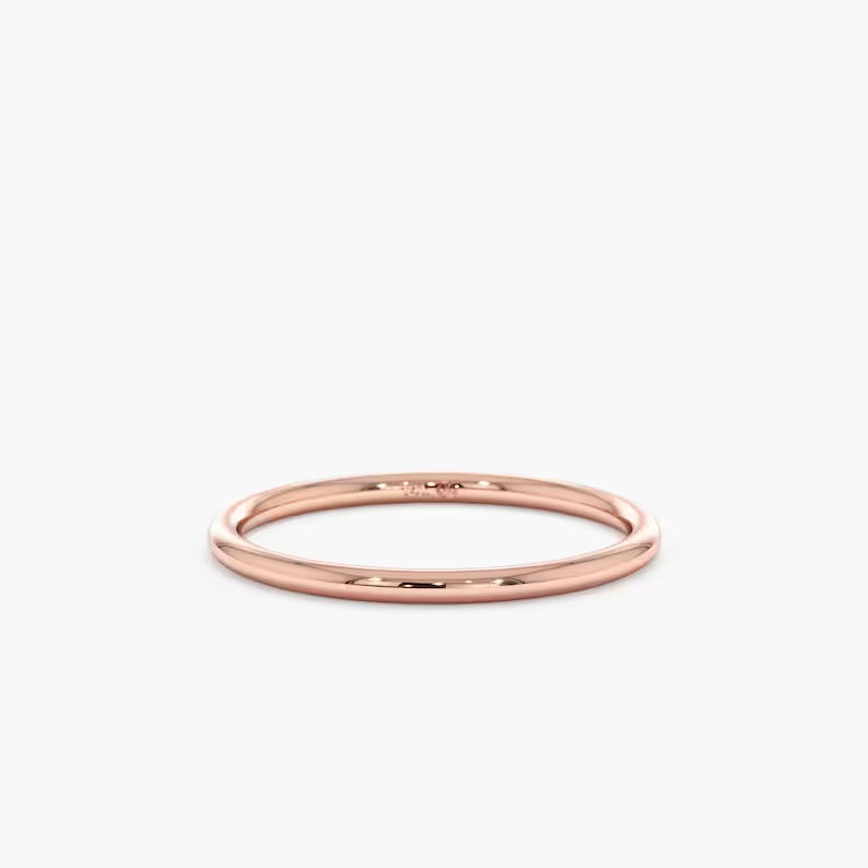 Gold ring Rose Gold, and Silver Rings – Elegant, Handcrafted Design