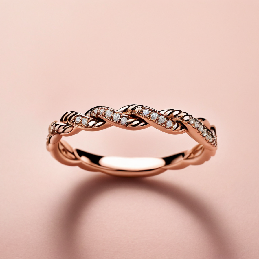 Elegant Rose Gold Ring – A Classic Symbol of Grace and Style