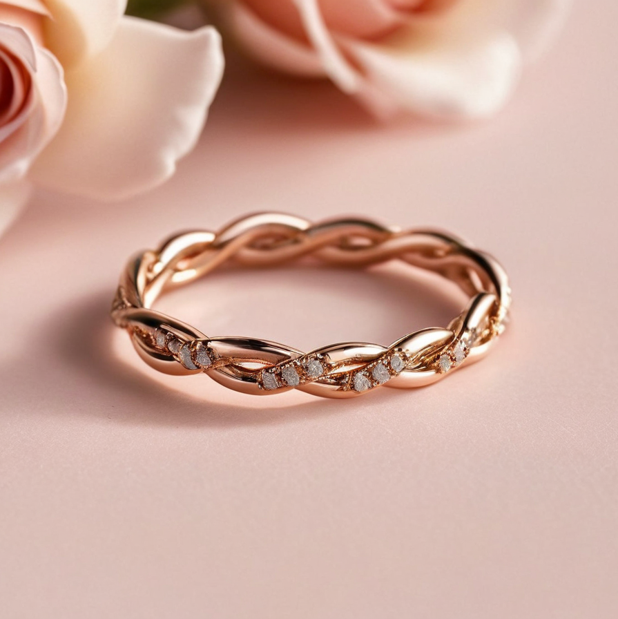 Elegant Rose Gold Ring – A Classic Symbol of Grace and Style