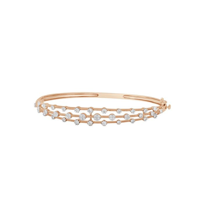 Radiant Cascade Diamond Bracelets