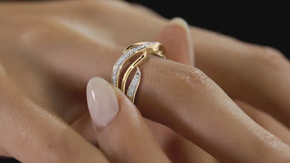 The Aurora Band Ring