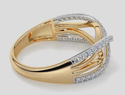 The Victoria Loop Gold Ring 14K