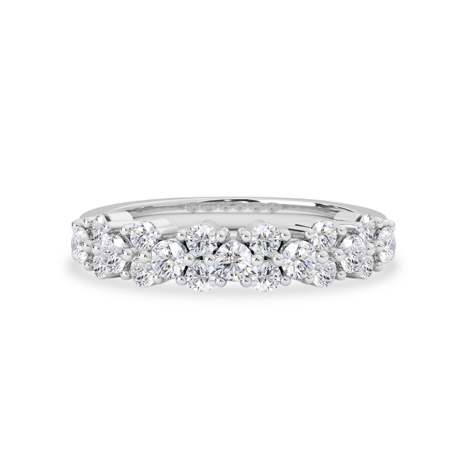 Hemera Eternity Ring, Moissanite/Lab Grown Diamond